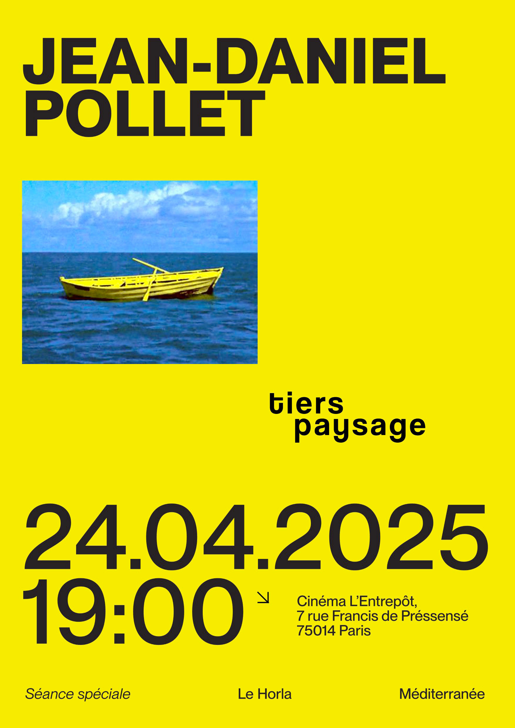 Affiche Le Horla et Méditerranée